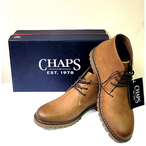 Chukka Boots . Size: 13 . w/ Memory Foam ..... Chaps . New in Box - Picture 3 of 8